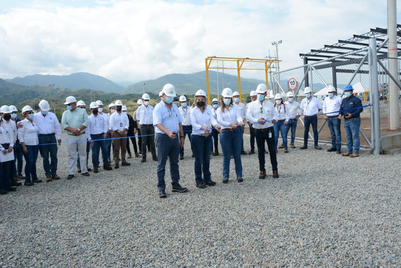 83.000 familias huilenses beneficiadas de la nueva estación de gas natural en Hobo