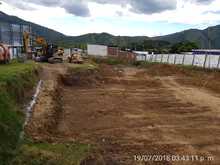 Positivo avance en construcción de viviendas en Campoalegre y Algeciras y canalización del río Las Ceibas, en Neiva