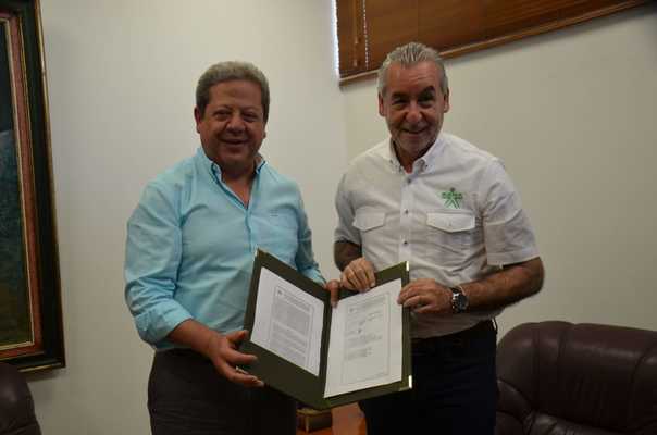 Gobernador firma convenio por $2.000 millones para emprendimientos en Expo Huila Fest 2022