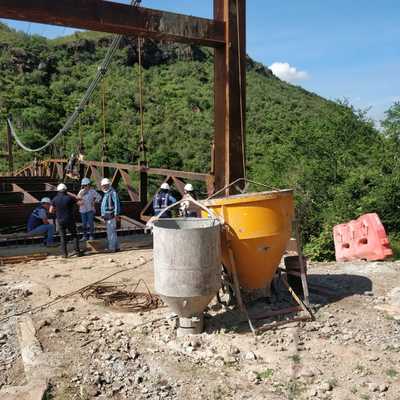 Puente “Las Delicias” sobre el Rio Cabrera, estará listo en el 2023