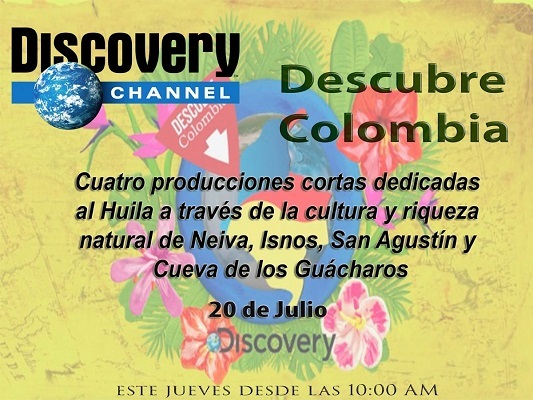 Discovery Channel mostrará la belleza del Huila en emisión especial este jueves