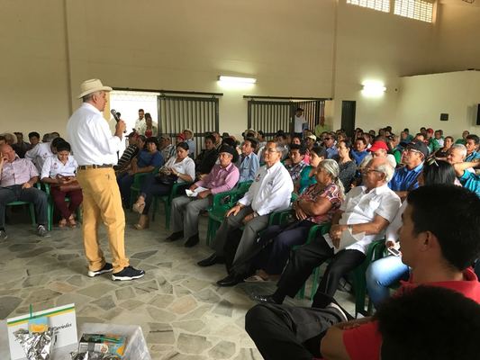 Dirigencia comunal de Garzón participó en encuentro sobre ordenamiento territorial